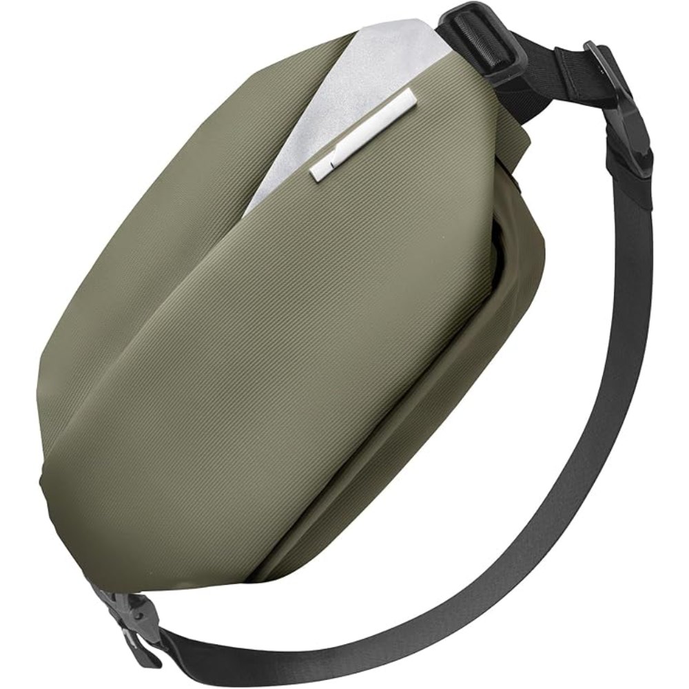 Crossbody Bag for Men, Black: image 2