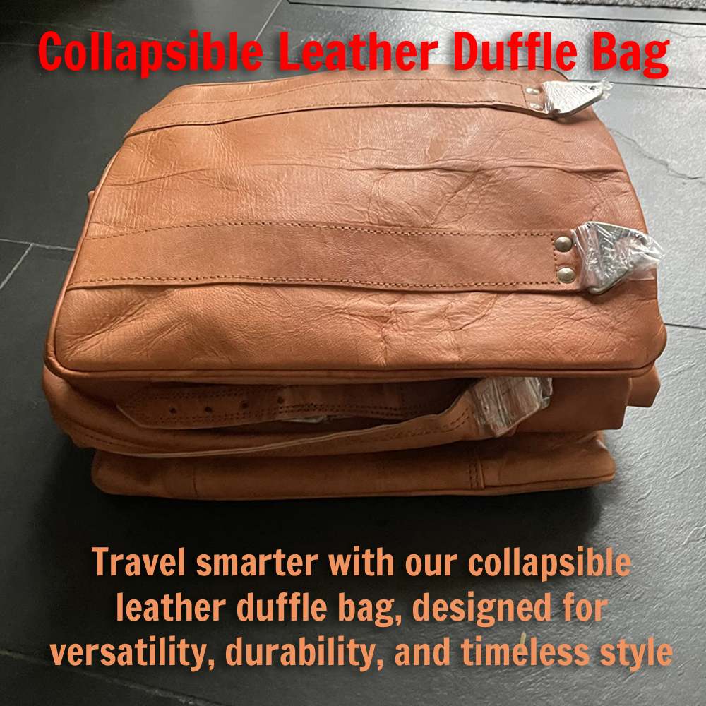 Leather Duffle Bag: image 6
