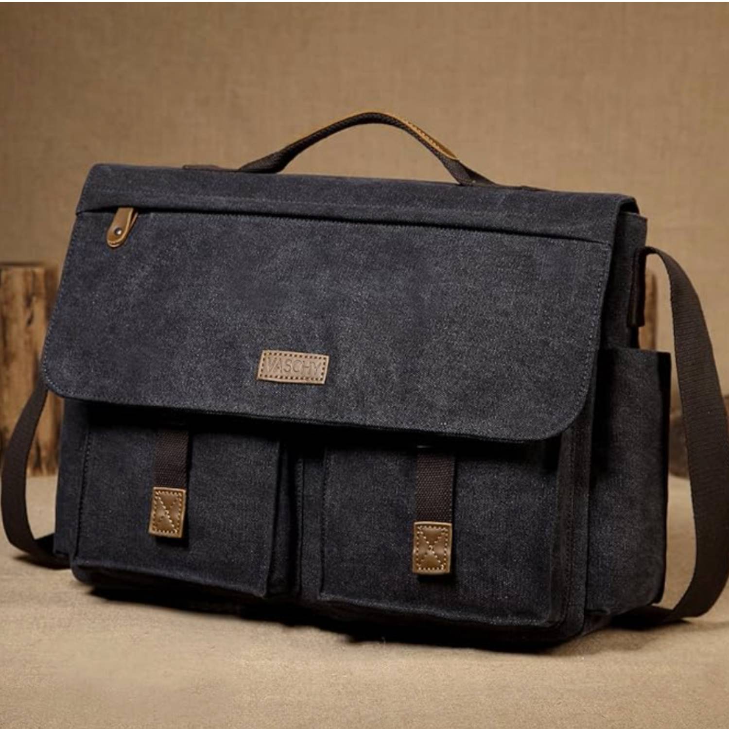 Messenger Bag, Brown: image 5