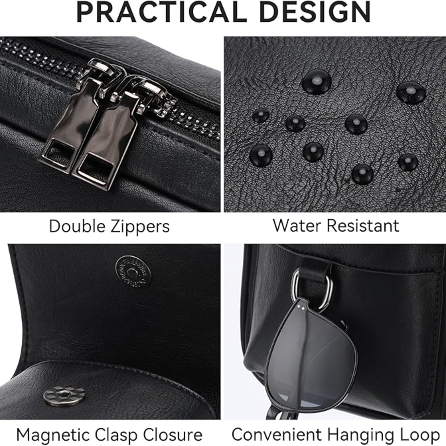 Shoulder Bag Men, Black: image 5